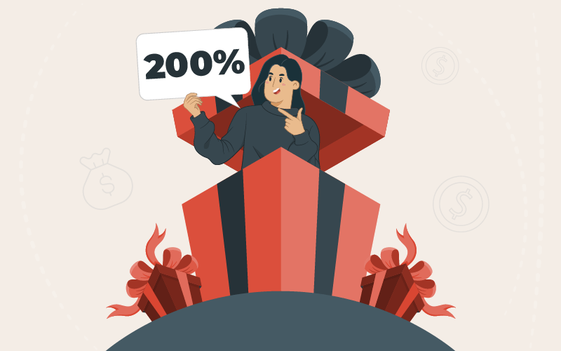 What is a 200% Deposit Bonus