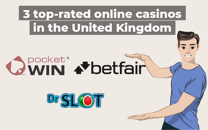 3 top-rated online casinos in the United States