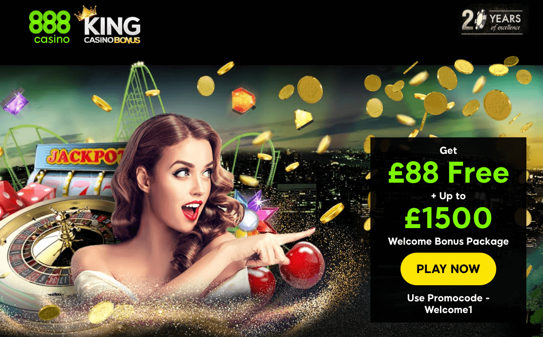 ♛ 100% First Deposit Bonus up to $100 at 888casino