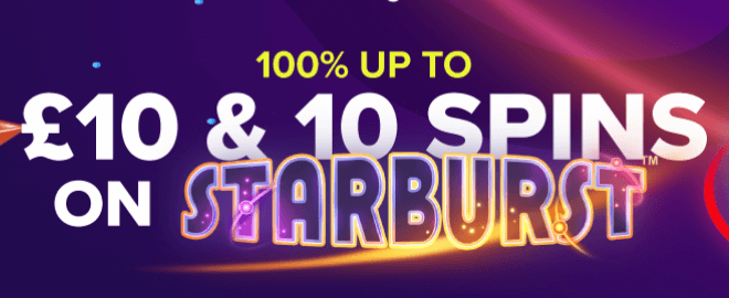 ♛ 100% Welcome Bonus up to $10 + 10 Spins on Starburst at Flume Casino