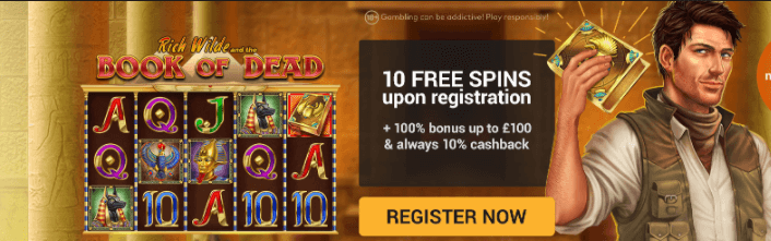 ♛ 100% First Deposit Bonus up to $100 + 10% Cashback at CasinoCasino