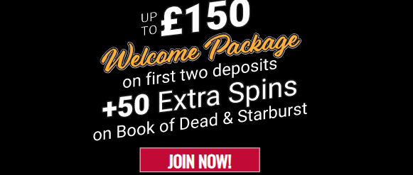 ♛ Welcome package: up to $150 + 50 Bonus Spins