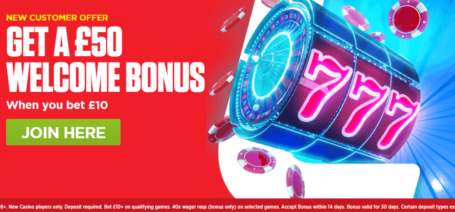 ♛ First Deposit Bonus up to $50