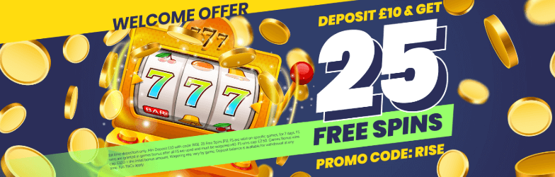 ♛ 25 Spins on 1st Deposit