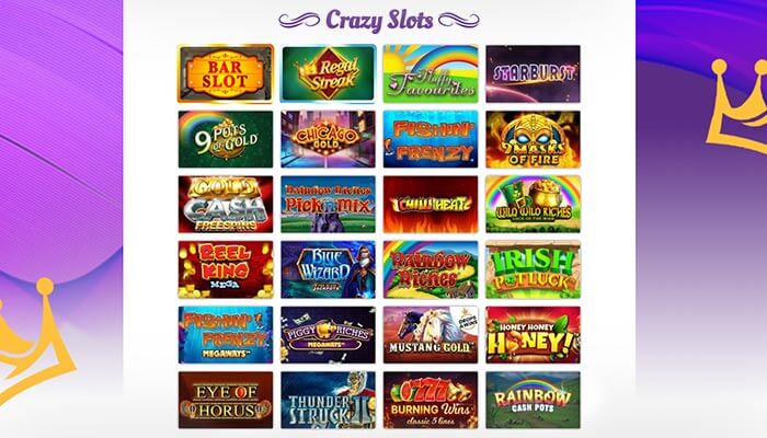 Crazy King slots preview