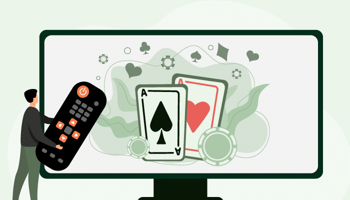 Television and poker